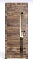 Линия Дверей Шумоизоляционная дверь 42 Дб модель 607 цвет Лофт тёмный зеркало бронзовое