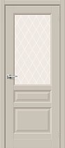 Дверь Браво модель Неоклассик-35 цвет Cream Silk/White Сrystal