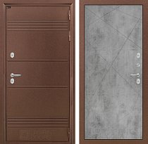 LABIRINT Входная металлическая дверь с терморазрывом Термо Лайт панель №24 цвет бетон светлый