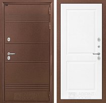 LABIRINT Входная металлическая дверь с терморазрывом Термо Лайт панель №11 цвет белый софт