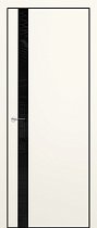 ZaDoor Квалитет модель K2 Alu Black цвет матовый молочный стекло лакобель чёрный