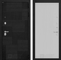 LABIRINT Входная металлическая дверь PAZL панель №29 белый софт
