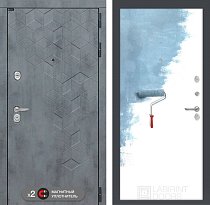 LABIRINT Входная металлическая дверь BETON панель №28 грунт под покраску