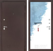 LABIRINT Входная металлическая дверь CLASSIC антик медь панель №28 грунт под покраску