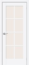 Дверь Браво модель Прима-11.1 цвет White Silk/Magic Fog