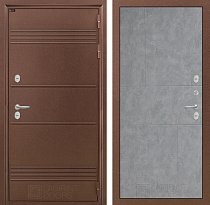 LABIRINT Входная металлическая дверь с терморазрывом Термо Лайт панель №21 цвет бетон светлый
