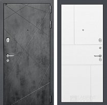 LABIRINT Входная металлическая дверь Лофт панель №21 цвет грей софт