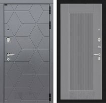 LABIRINT Входная металлическая дверь Cosmo панель №30 цвет серый софт