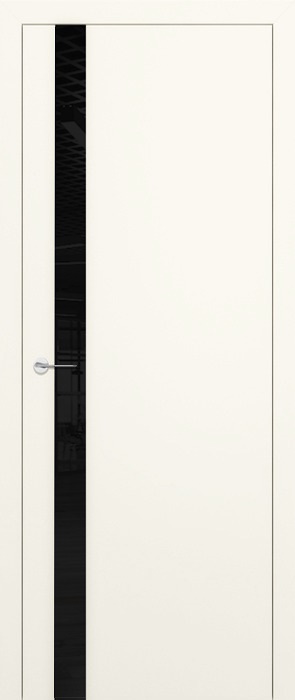 ZaDoor Квалитет модель K2 цвет матовый молочный стекло лакобель чёрный