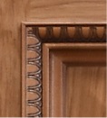 Дверь СитиДорс модель Бристоль-1 цвет Дуб морёный стекло бронза гравировка ромб