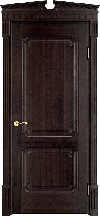 Дверь Массив Ольхи модель Ол7.2 цвет Венге