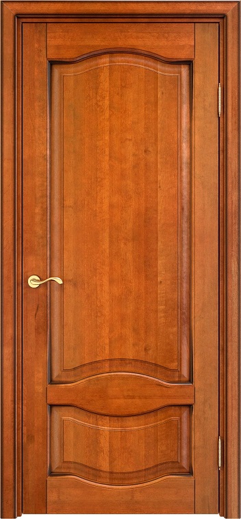 Дверь Массив Ольхи модель Ол33 цвет Медовый+патина орех