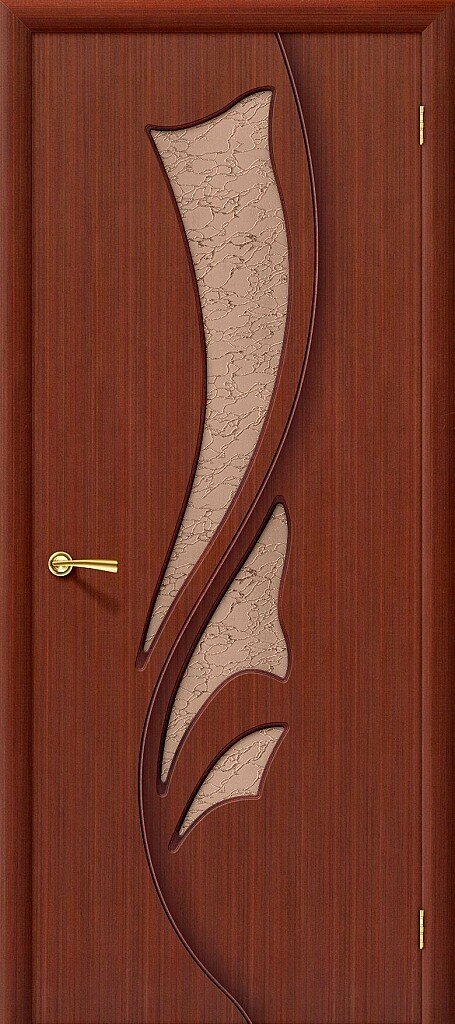 Дверь Браво модель Эксклюзив цвет Макоре (Ф-15) Стекло Бронза