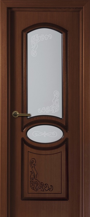 Дверь Верда модель Муза fine-line Макоре стекло