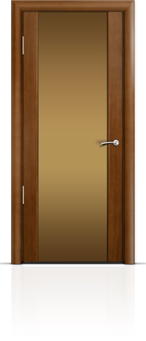 Дверь Мильяна Омега-2 Анегри триплекс бронзовый