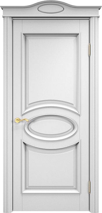 Дверь Массив Ольхи модель Ол26 цвет Эмаль белая
