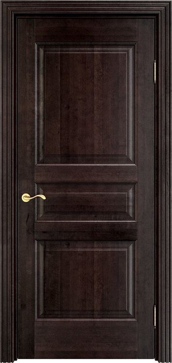Дверь Массив Ольхи модель Ол5 цвет Венге