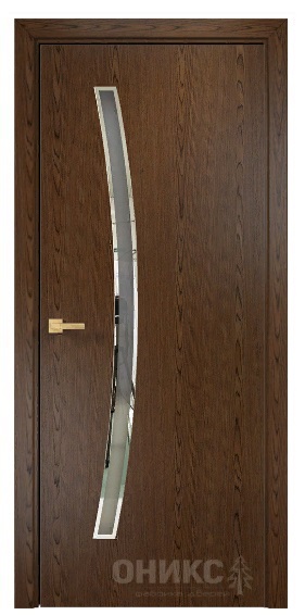 Дверь Оникс модель Порто цвет Тангентальный орех