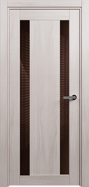 Дверь Status Estetica модель 822 Ясень стекло лакобель коричневый