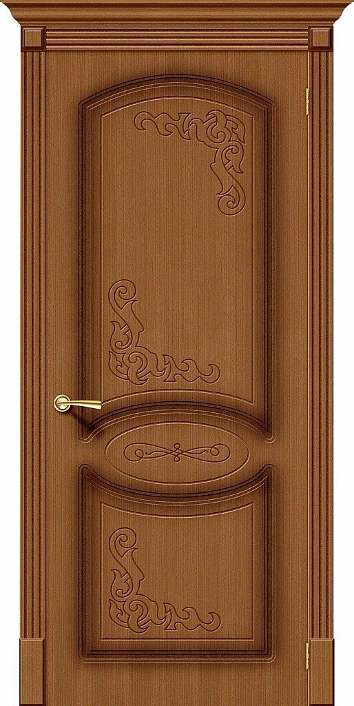 Дверь Браво модель Азалия цвет Орех (Ф-11)
