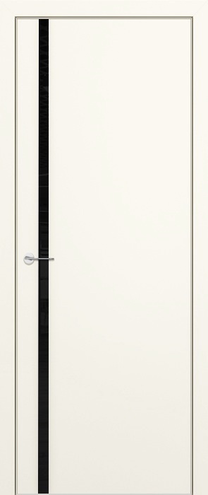 ZaDoor Квалитет модель K1 Alu цвет матовый молочный стекло лакобель чёрный