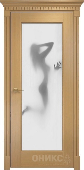 Дверь Оникс модель Техно цвет Анегри триплекс фотопечать Рис.59