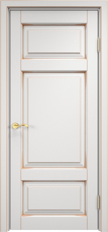 Дверь Массив Ольхи модель Ол55 цвет Грунт+патина золото
