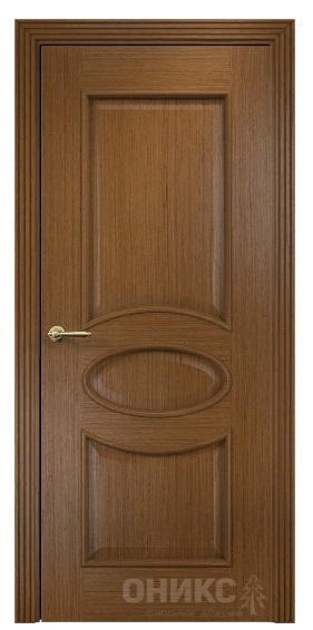 Дверь Оникс модель Эллипс цвет Орех