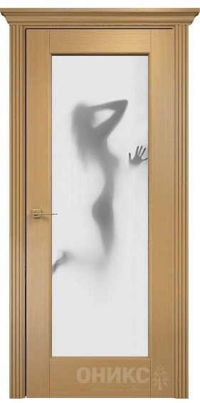 Дверь Оникс модель Техно цвет Анегри триплекс фотопечать Рис.59