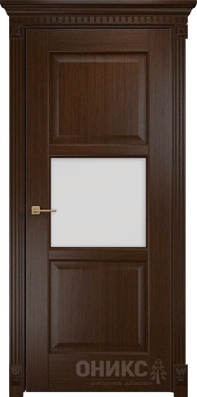 Дверь Оникс модель Квадро объемная филёнка цвет Венге сатинат