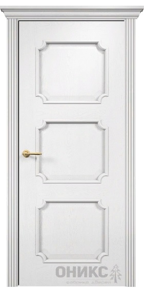 Дверь Оникс модель Валенсия цвет Эмаль белая