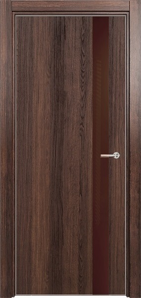Дверь Status Favorite модель 703 Орех стекло лакобель коричневый