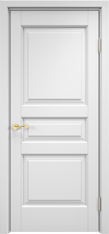 Дверь Массив Ольхи модель Ол5 цвет Эмаль белая