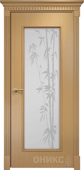 Дверь Оникс модель Турин цвет Анегри сатинат пескоструй рис. 5