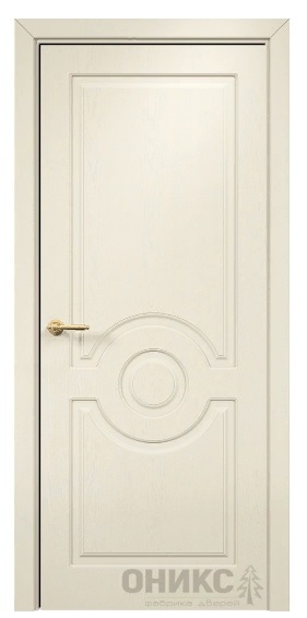 Дверь Оникс модель Рада фреза цвет Эмаль слоновая кость