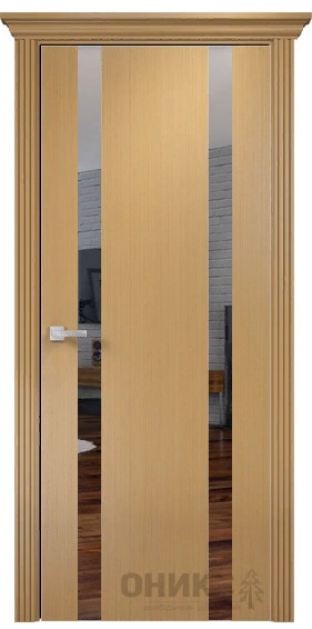 Дверь Оникс модель Верона-2 цвет Анегри триплекс зеркало