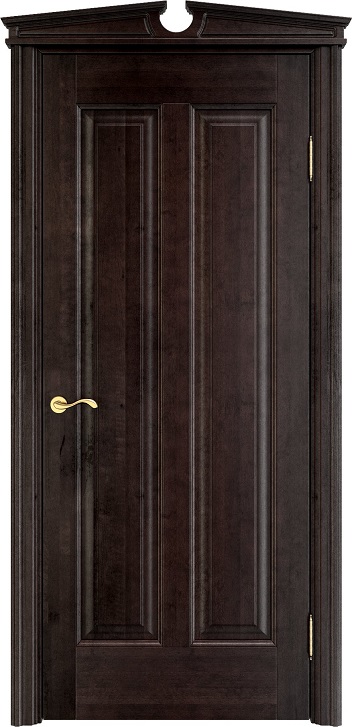 Дверь Массив Ольхи модель Ол102 цвет Венге