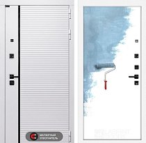 LABIRINT Входная металлическая дверь Роял панель №28 грунт под покраску