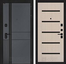 LABIRINT Входная металлическая дверь EvoLAB панель №1 цвет белёный дуб