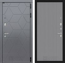 LABIRINT Входная металлическая дверь Cosmo панель №29 цвет серый софт