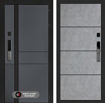 LABIRINT Входная металлическая дверь ЭвоЛаб Смарт панель №25 цвет бетон светлый
