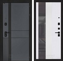 LABIRINT Входная металлическая дверь EvoLAB панель №32 цвет белый софт рельеф