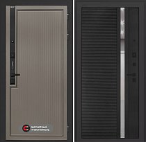 LABIRINT Входная металлическая дверь Лаб-1 Про панель №31 цвет чёрный кварц