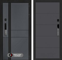 LABIRINT Входная металлическая дверь ЭвоЛаб Смарт панель №13 цвет графит софт