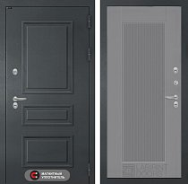 LABIRINT Входная металлическая дверь Атлантик панель №30 цвет серый софт