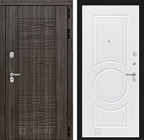 LABIRINT Входная металлическая дверь SCANDI панель 23 белый софт