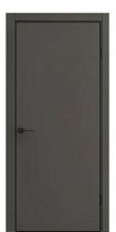 Дверь Люксор ЭКО модель ДП-50 кромка чёрная с 4-х сторон цвет Graphite Silk