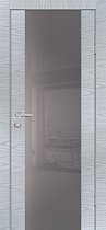 Дверь Profilo Porte Серия P-7 цвет Дуб скай серый стекло серый лакобель