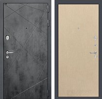 LABIRINT Входная металлическая дверь Лофт панель №5 цвет венге светлый