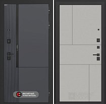 LABIRINT Входная металлическая дверь Лаб-2 Про панель №21 цвет грей софт